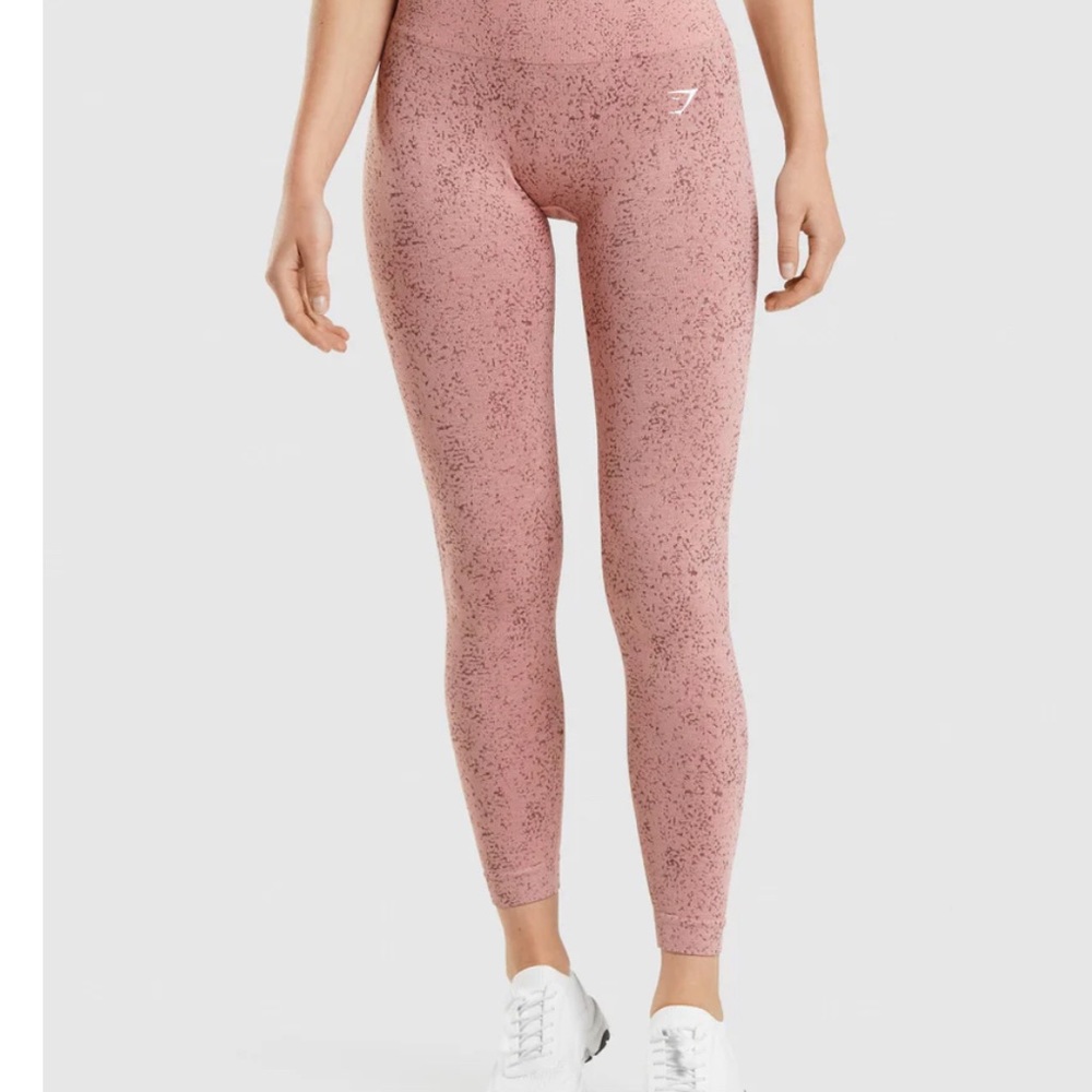 Gymshark Seamless Paige pink mineral leggings